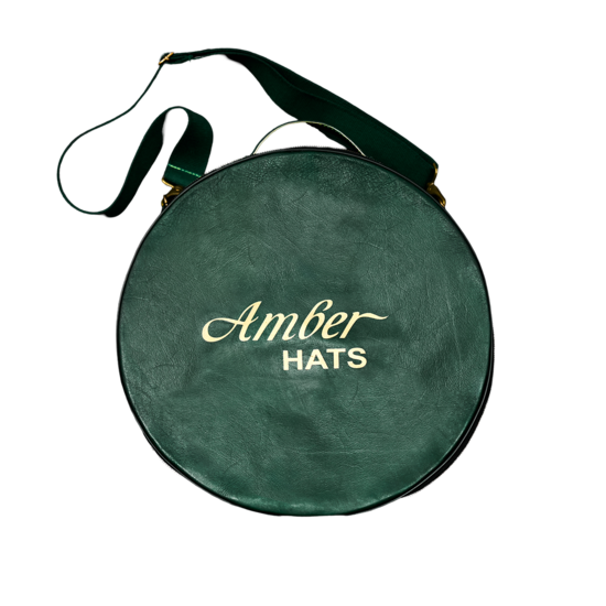 Bolso de Viaje de Cuero para Sombreros