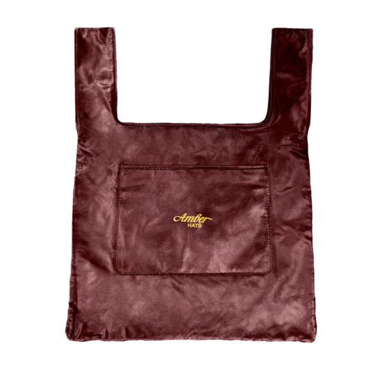 Bolso shopper de piel