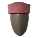 Sombrero pastillero Jackie Grape