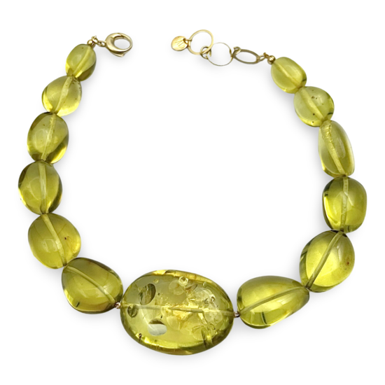 Collar de ámbar
