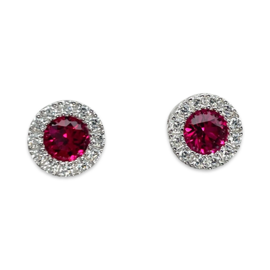 Pendientes Redondos de Plata