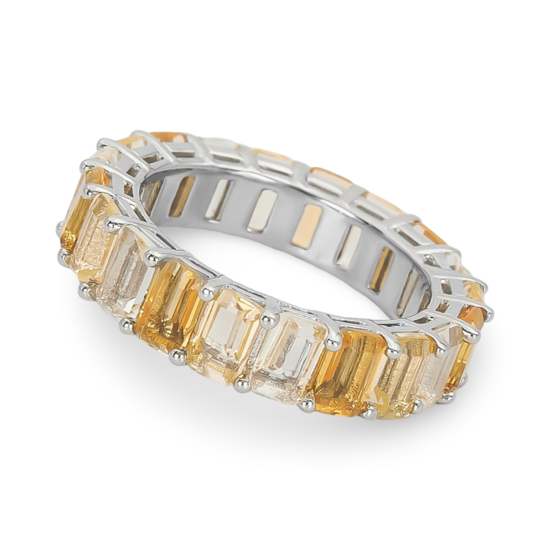 Silver Zircon Ring